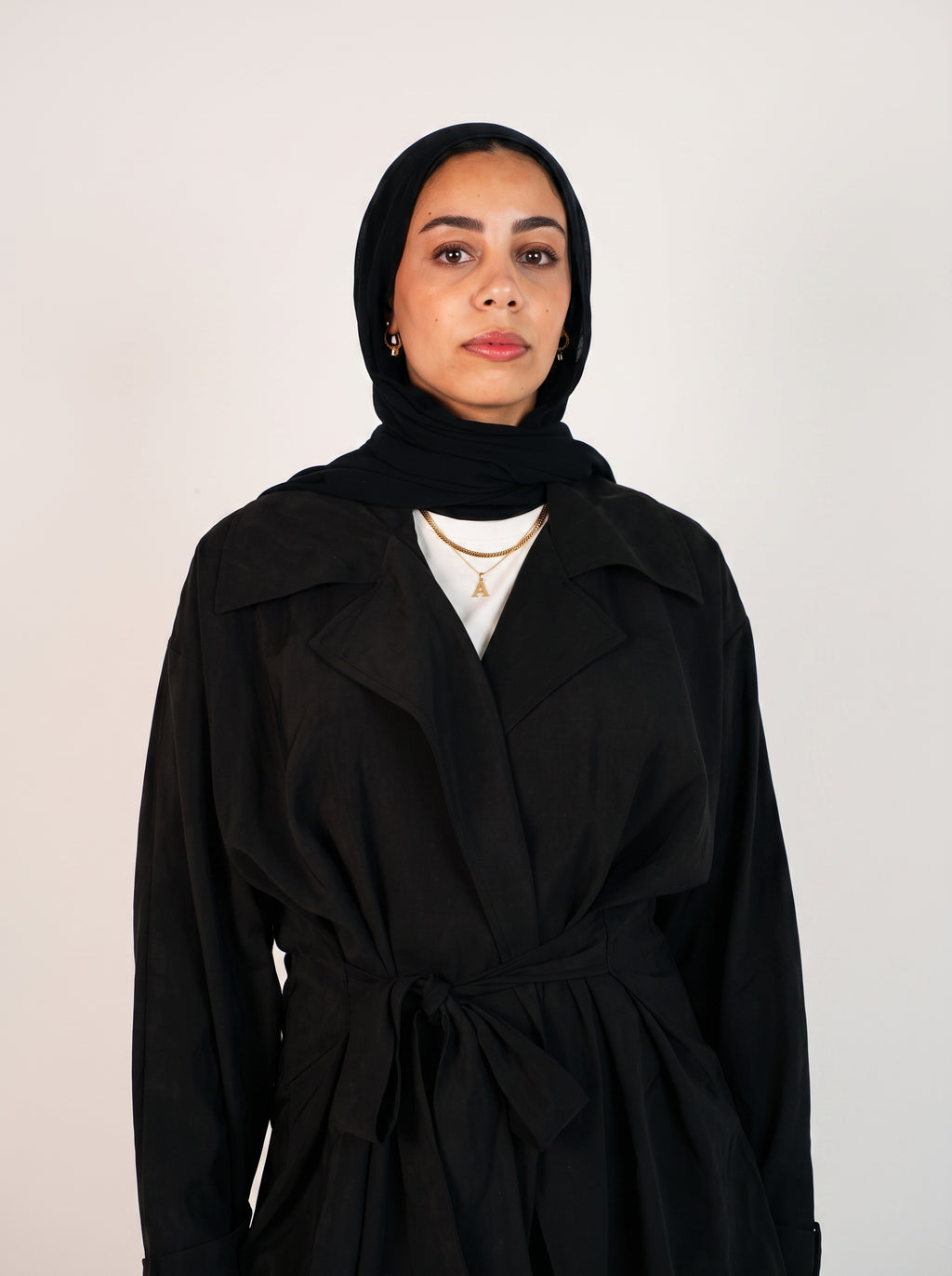 Oversized belted set